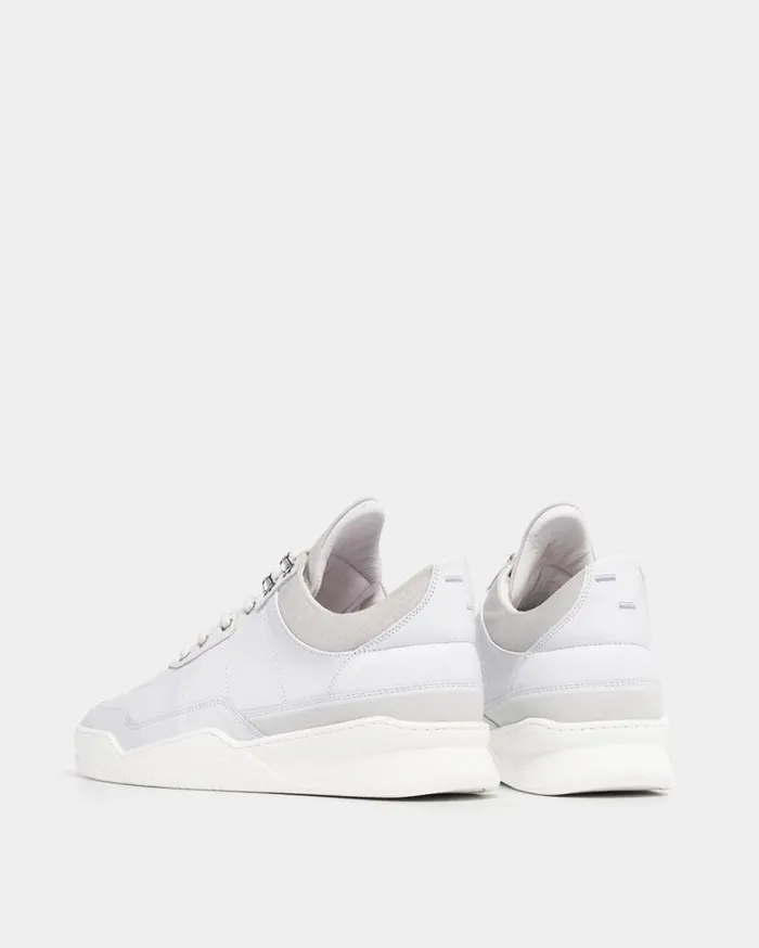 Low Top Ghost Radar White WomenMen Filling Pieces Sneakers