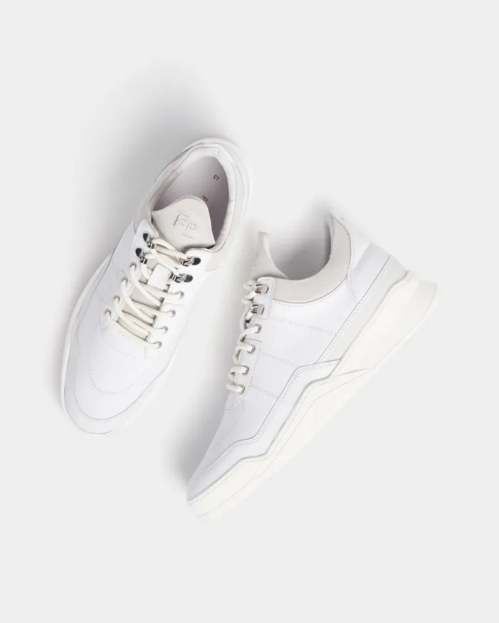 Low Top Ghost Radar White WomenMen Filling Pieces Sneakers