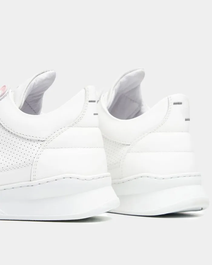 Low Top Ghost Rubberized White Women Filling Pieces Sneakers