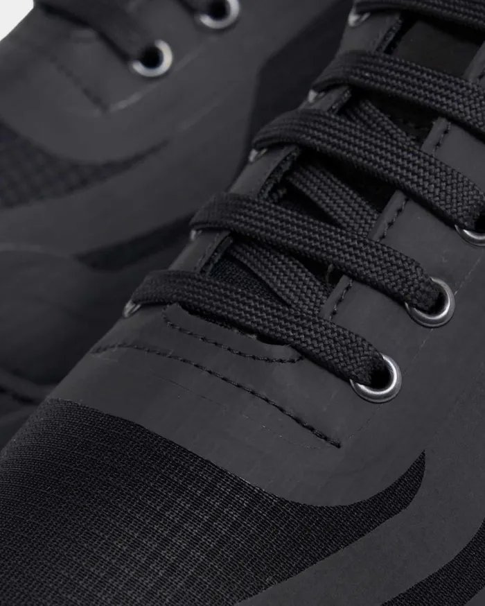 Low Top Ghost Steam All Black MenWomen Filling Pieces Sneakers