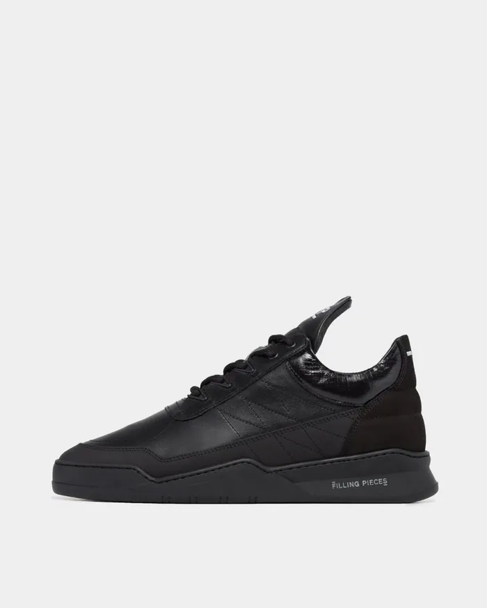 Low Top Ghost Tweek All Black MenWomen Filling Pieces Sneakers