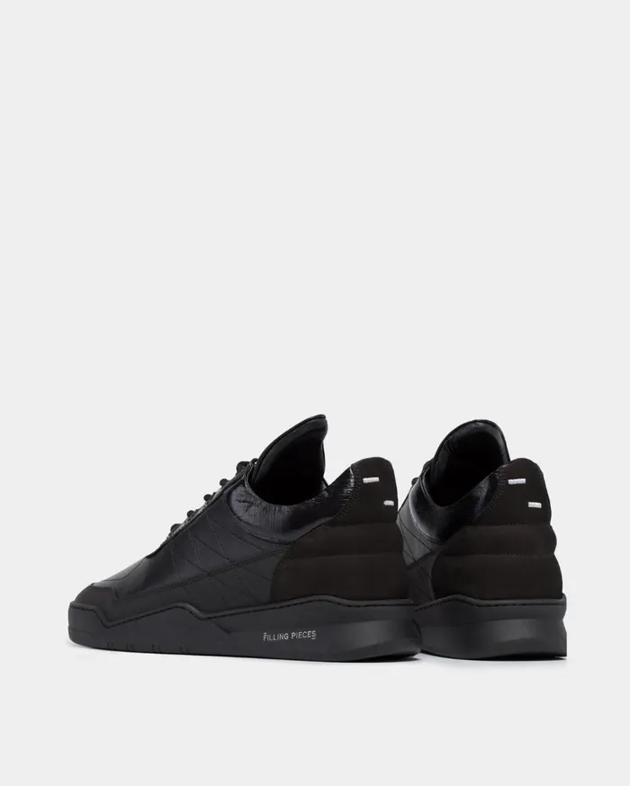 Low Top Ghost Tweek All Black MenWomen Filling Pieces Sneakers