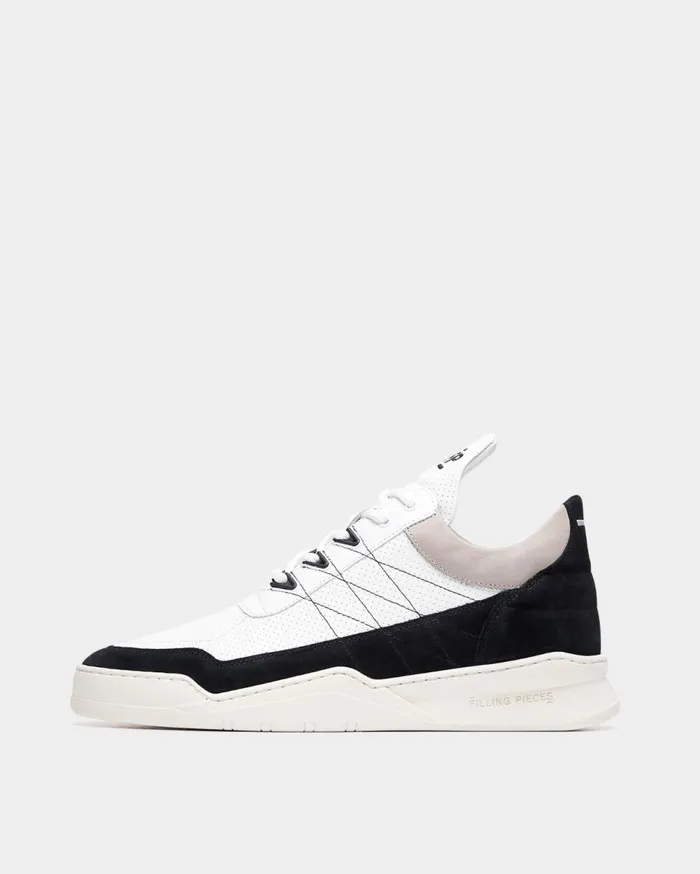 Low Top Ghost Tweek White MenWomen Filling Pieces Sneakers