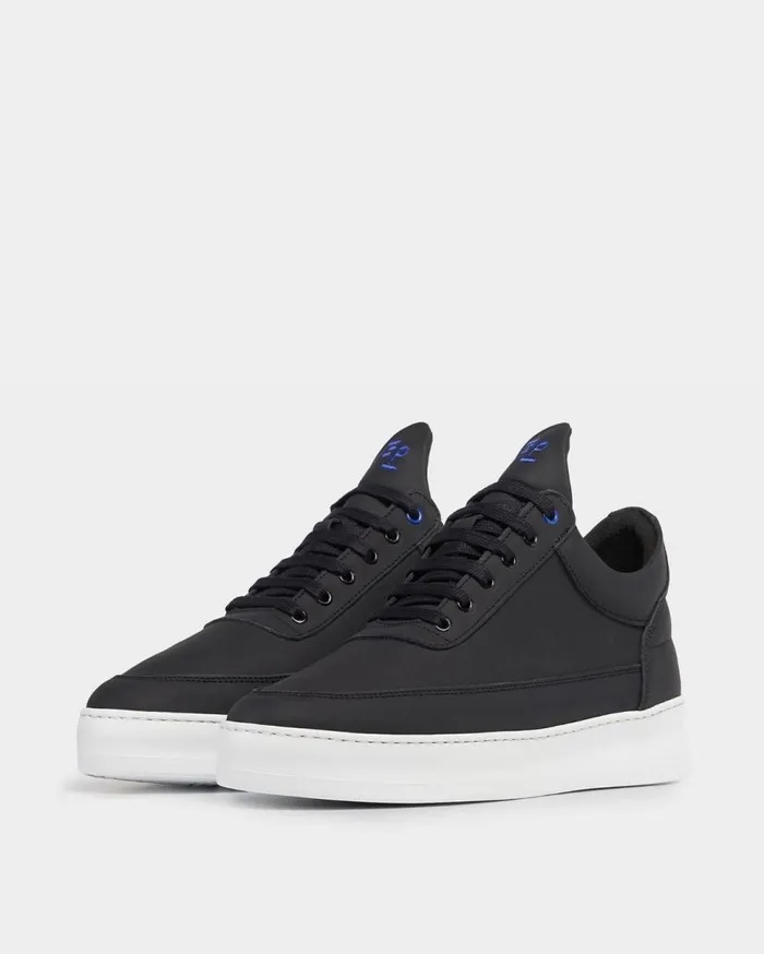 Low Top Plain 683 Organic Black MenWomen Filling Pieces Sneakers