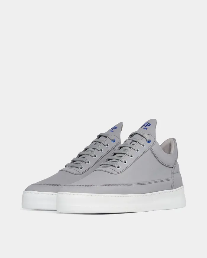 Low Top Plain 683 Organic Grey MenWomen Filling Pieces Sneakers
