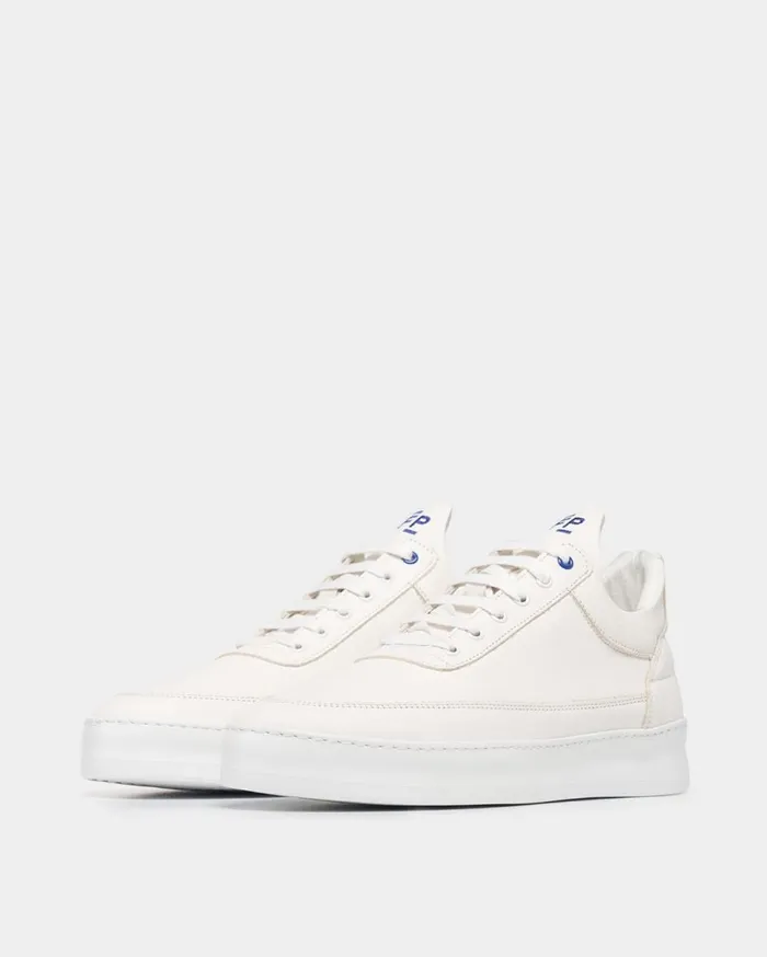 Low Top Plain 683 Organic White MenWomen Filling Pieces Sneakers