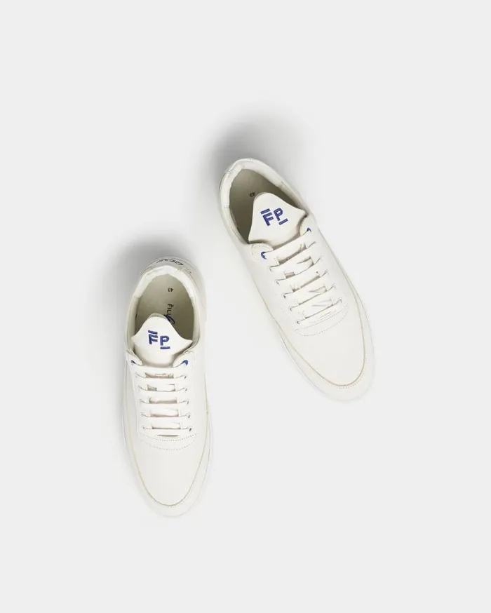 Low Top Plain 683 Organic White MenWomen Filling Pieces Sneakers