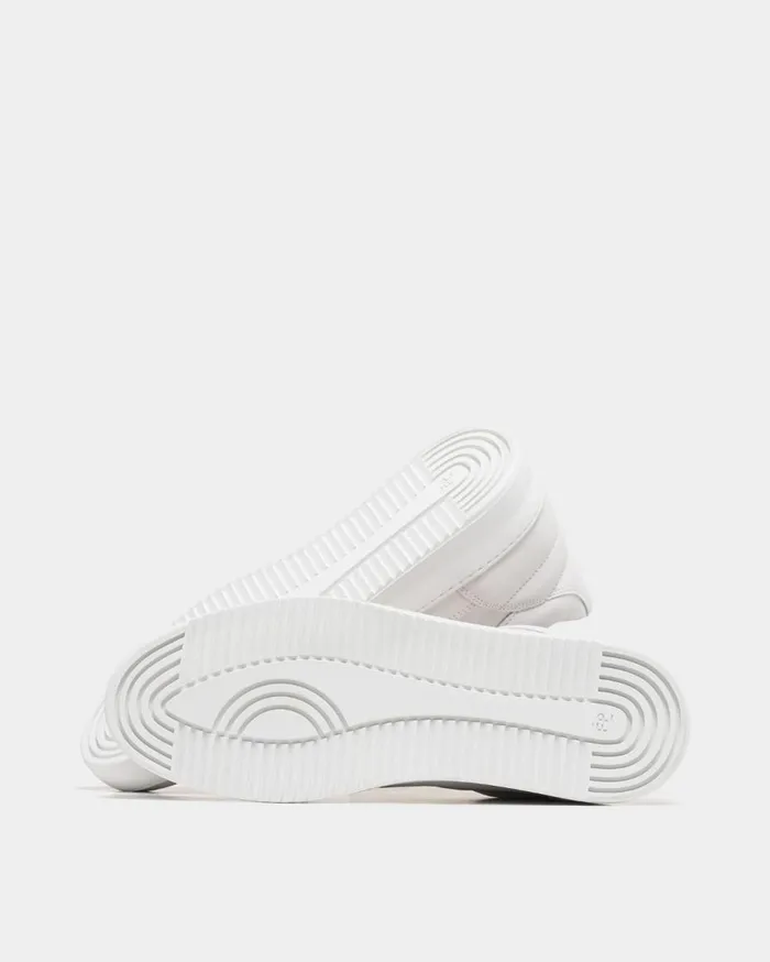 Low Top Ripple Basic All White WomenMen Filling Pieces Sneakers