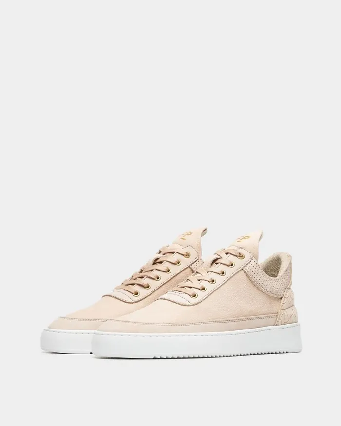 Low Top Ripple Ceres Beige MenWomen Filling Pieces Sneakers