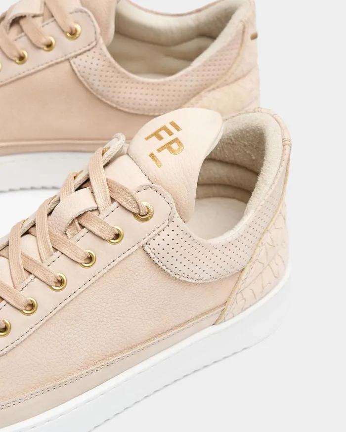 Low Top Ripple Ceres Beige MenWomen Filling Pieces Sneakers
