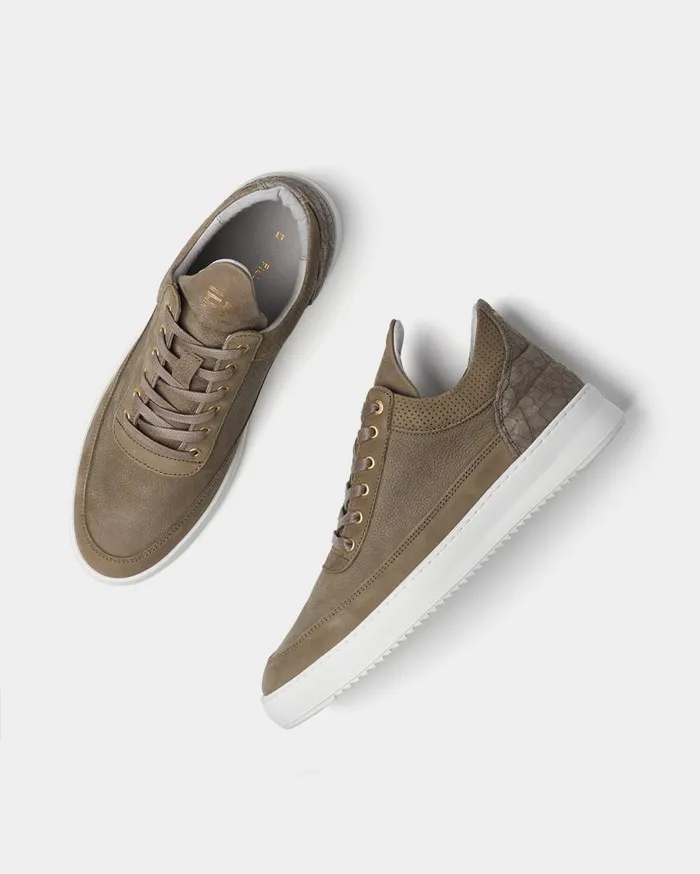 Low Top Ripple Ceres Green WomenMen Filling Pieces Sneakers