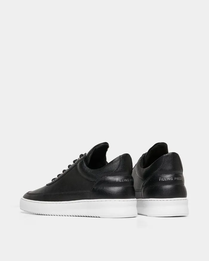 Low Top Ripple Crumbs Black MenWomen Filling Pieces Sneakers