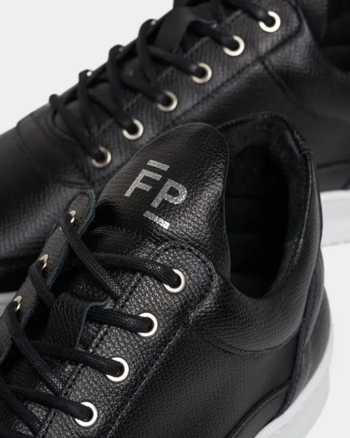 Low Top Ripple Crumbs Black WomenMen Filling Pieces Sneakers