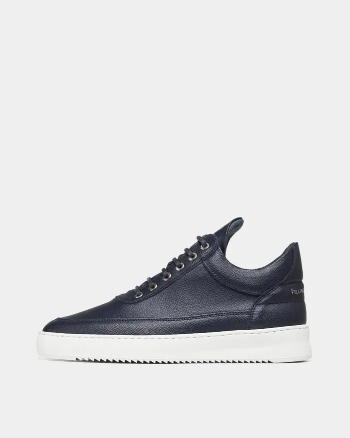 Low Top Ripple Crumbs Blue Navy MenWomen Filling Pieces Sneakers