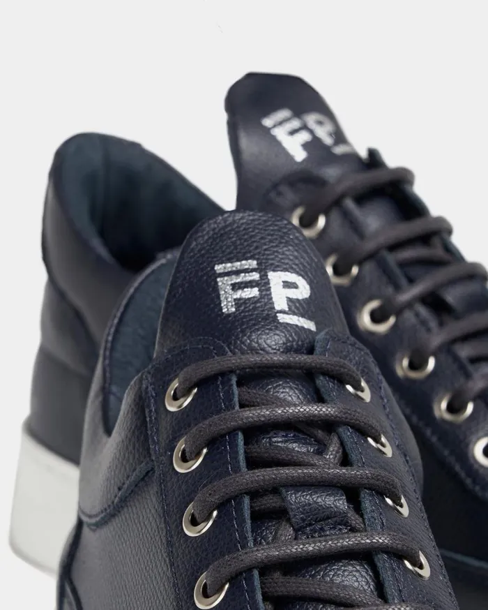 Low Top Ripple Crumbs Blue Navy WomenMen Filling Pieces Sneakers