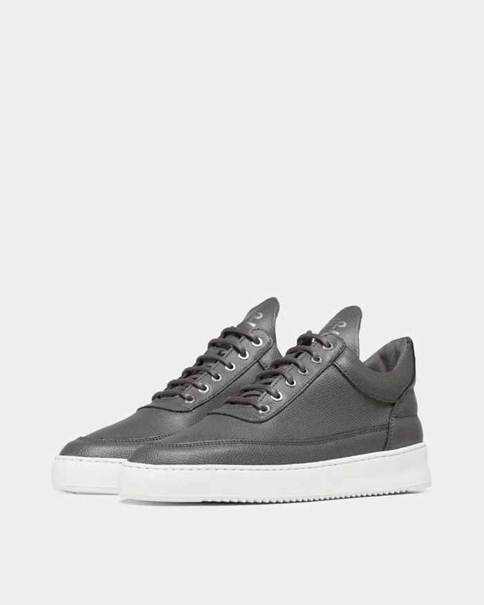 Low Top Ripple Crumbs Grey WomenMen Filling Pieces Sneakers