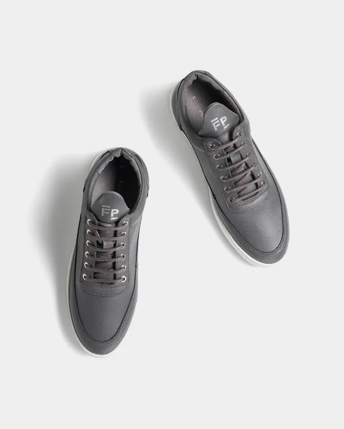 Low Top Ripple Crumbs Grey WomenMen Filling Pieces Sneakers
