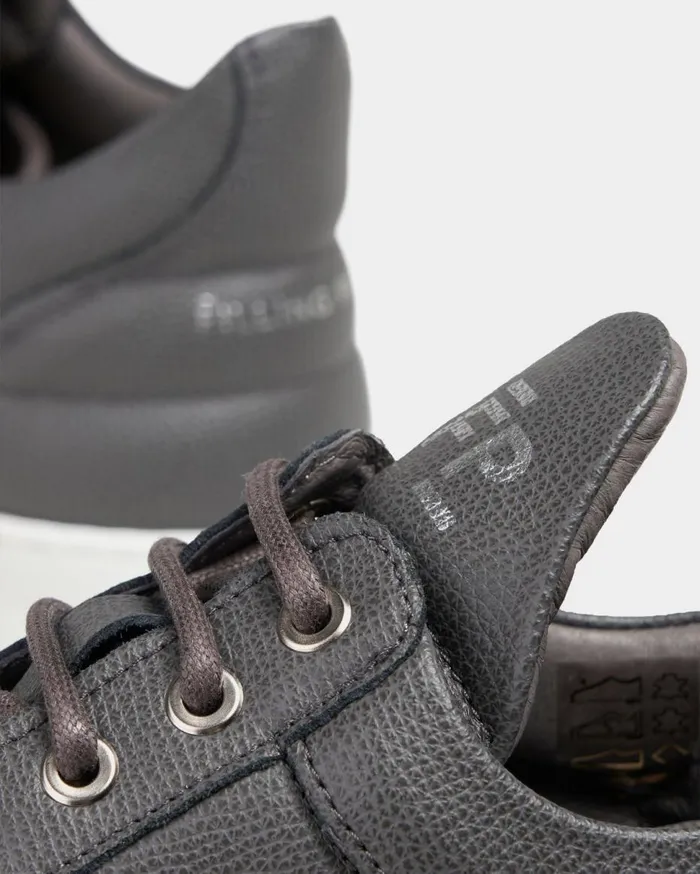 Low Top Ripple Crumbs Grey WomenMen Filling Pieces Sneakers