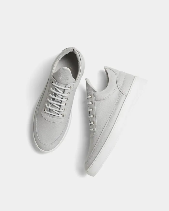 Low Top Ripple Crumbs Light Grey WomenMen Filling Pieces Sneakers