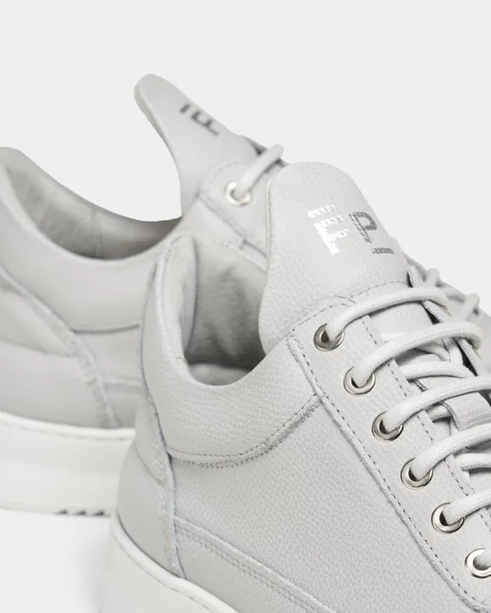 Low Top Ripple Crumbs Light Grey WomenMen Filling Pieces Sneakers