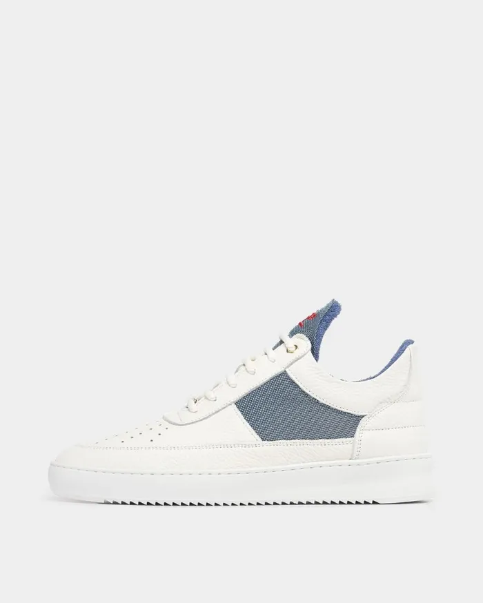 Low Top Ripple Game Blue MenWomen Filling Pieces Sneakers
