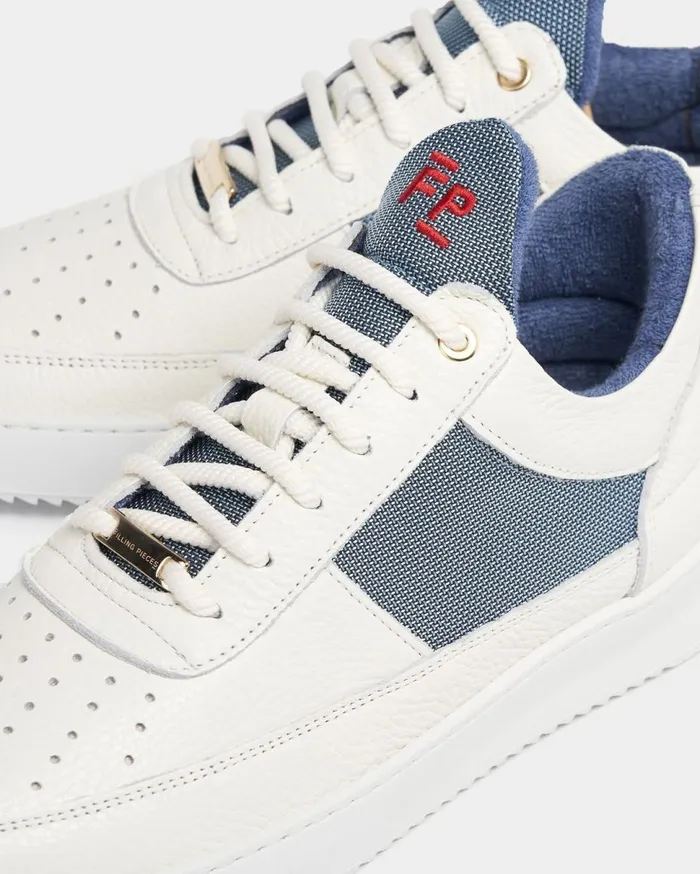 Low Top Ripple Game Blue MenWomen Filling Pieces Sneakers