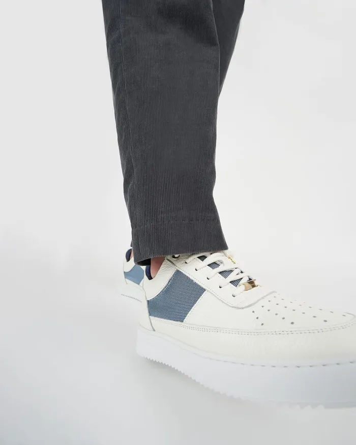 Low Top Ripple Game Blue MenWomen Filling Pieces Sneakers