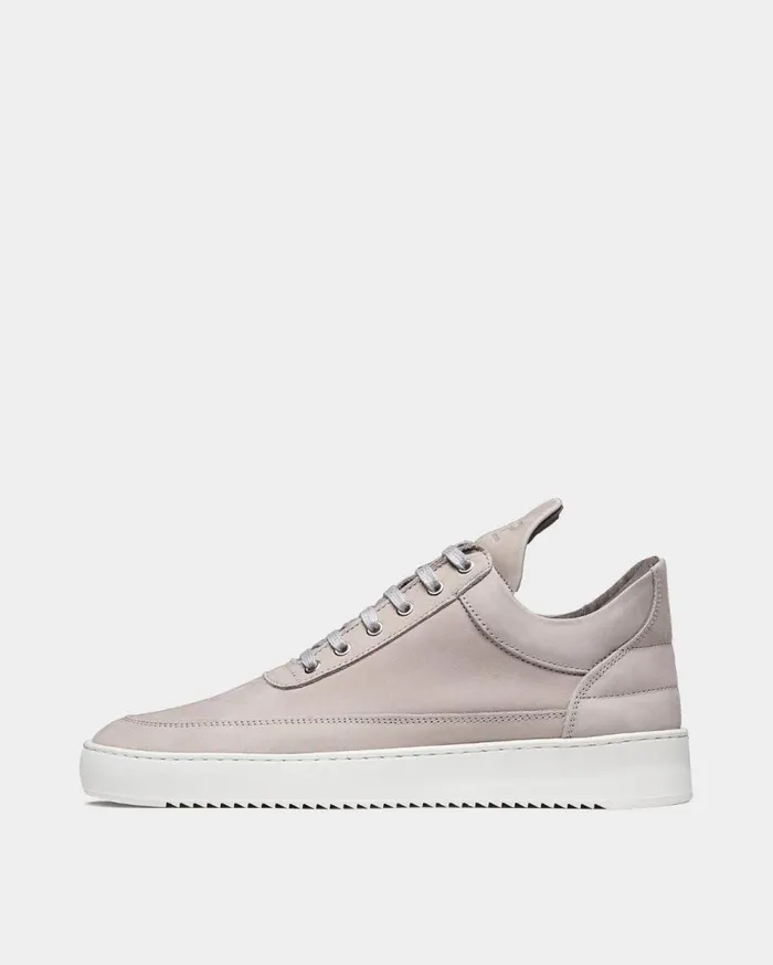 Low Top Ripple Nubuck Plaster Beige WomenMen Filling Pieces Sneakers