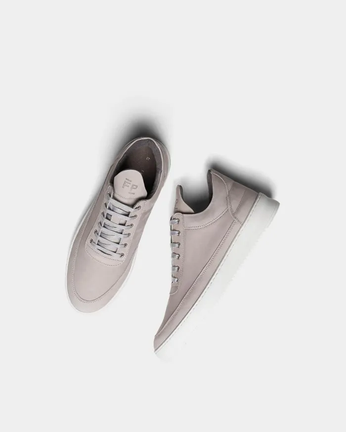 Low Top Ripple Nubuck Plaster Beige WomenMen Filling Pieces Sneakers