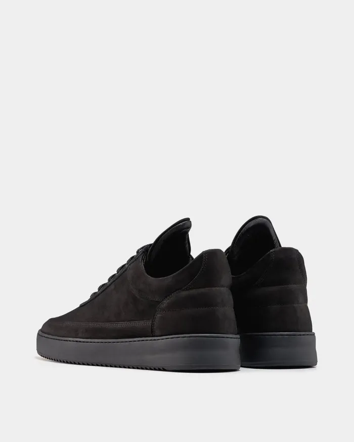 Low Top Ripple Tonal Black WomenMen Filling Pieces Sneakers