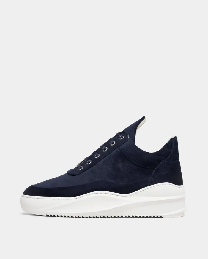 Low Top Sky Cit Blue Navy MenWomen Filling Pieces Sneakers