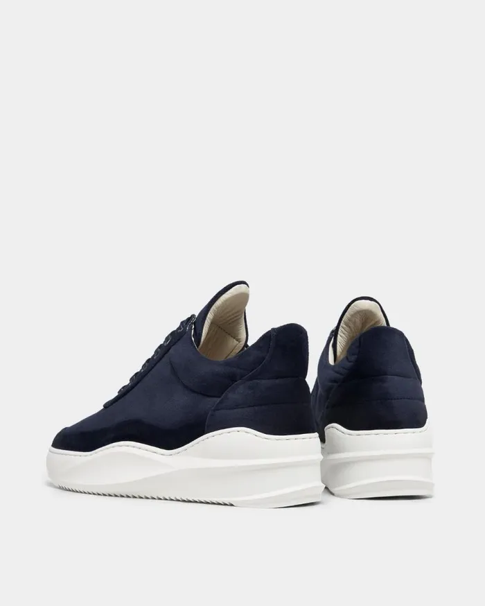 Low Top Sky Cit Blue Navy WomenMen Filling Pieces Sneakers