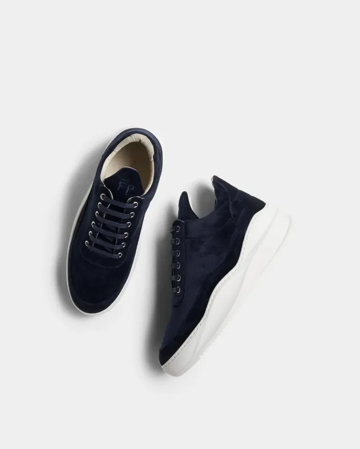 Low Top Sky Cit Blue Navy WomenMen Filling Pieces Sneakers