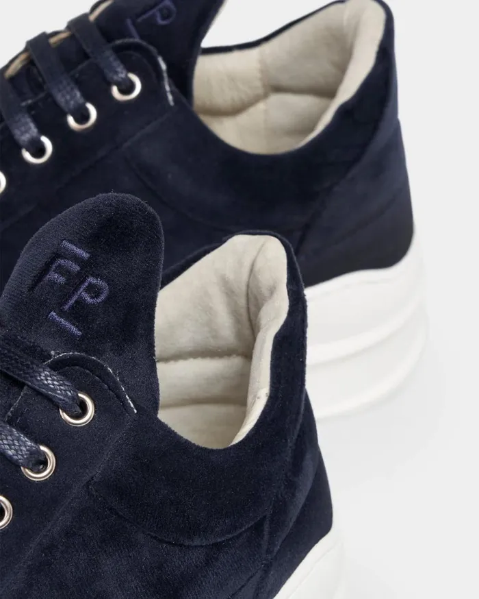 Low Top Sky Cit Blue Navy WomenMen Filling Pieces Sneakers