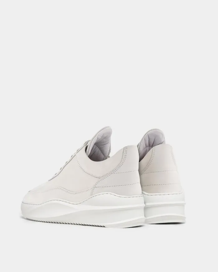 Low Top Sky Matt Nubuck White MenWomen Filling Pieces Sneakers