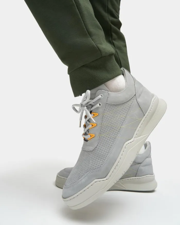 Low Top Tweek Grey WomenMen Filling Pieces Sneakers