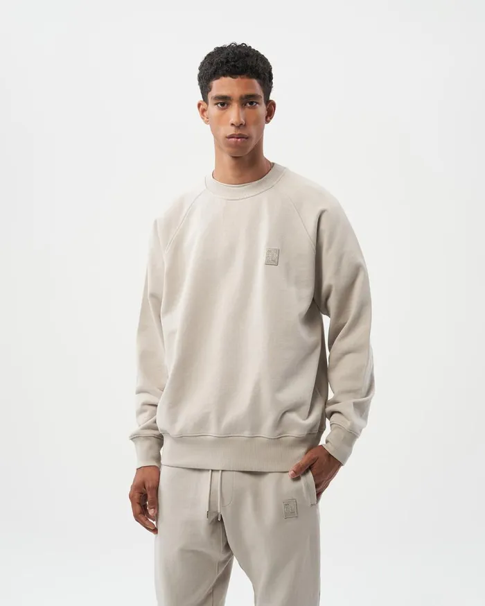 Lux Crewneck Cool Grey MenWomen Filling Pieces Hoodies and Sweatshirts