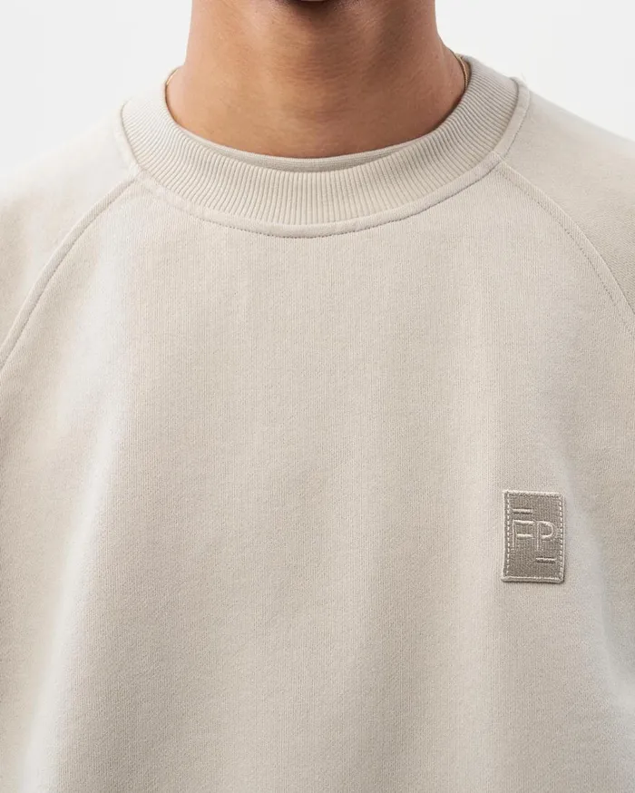 Lux Crewneck Cool Grey WomenMen Filling Pieces Hoodies and Sweatshirts