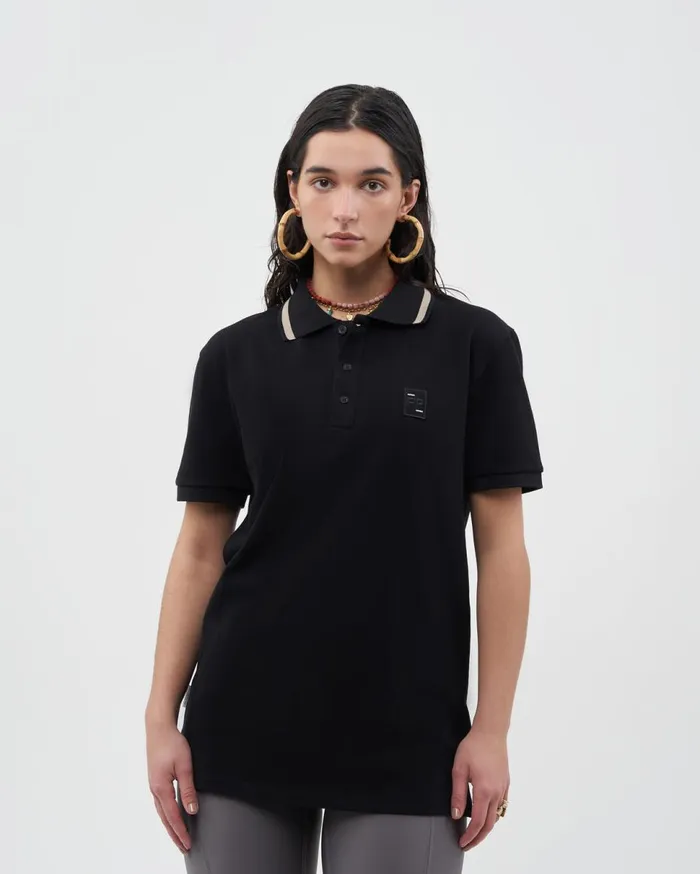Lux Polo Black MenWomen Filling Pieces TShirts and Shirts