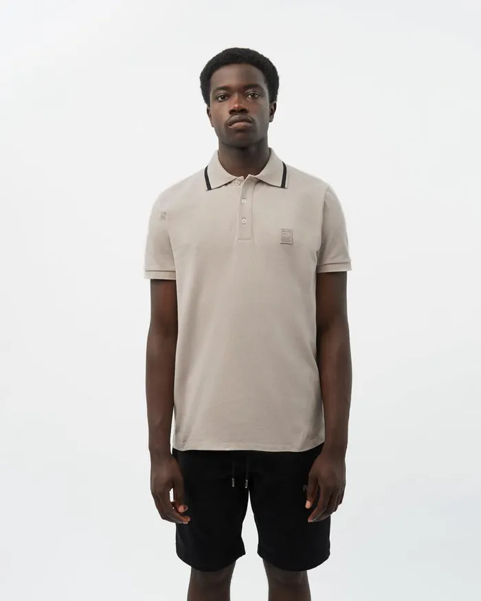 Lux Polo Cool Grey MenWomen Filling Pieces TShirts and Shirts