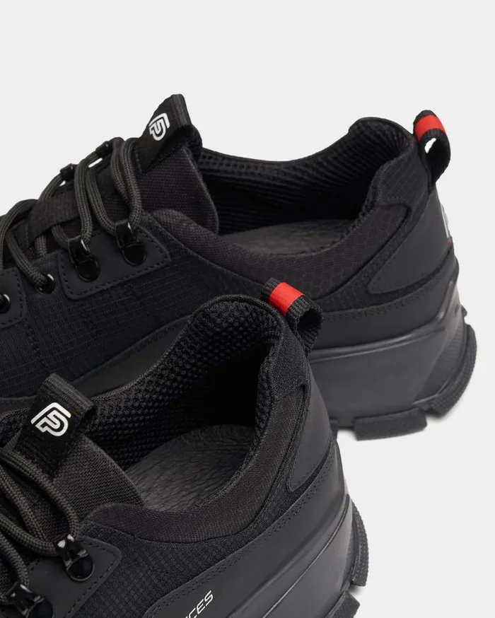 Lux Radar Fade Red Black MenWomen Filling Pieces Sneakers