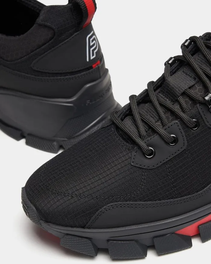 Lux Radar Fade Red Black WomenMen Filling Pieces Sneakers