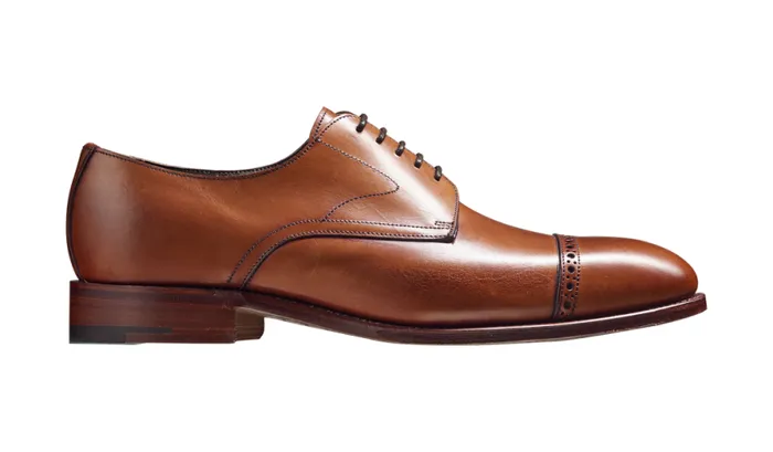 Lynton 8211 Antique Rosewood Calf Mens Barker Shoes Brogues