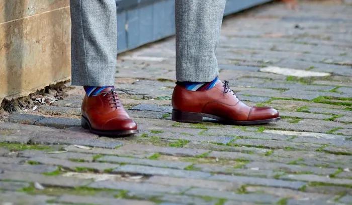 Malvern 8211 Rosewood Calf Mens Barker Shoes Oxfords