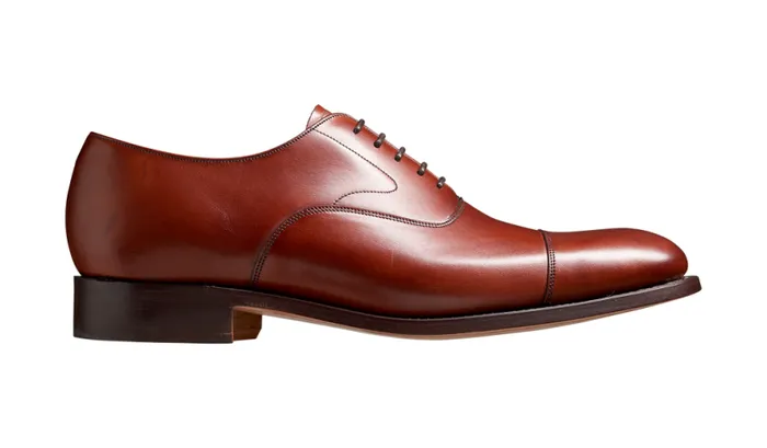 Malvern 8211 Rosewood Calf Mens Barker Shoes Oxfords