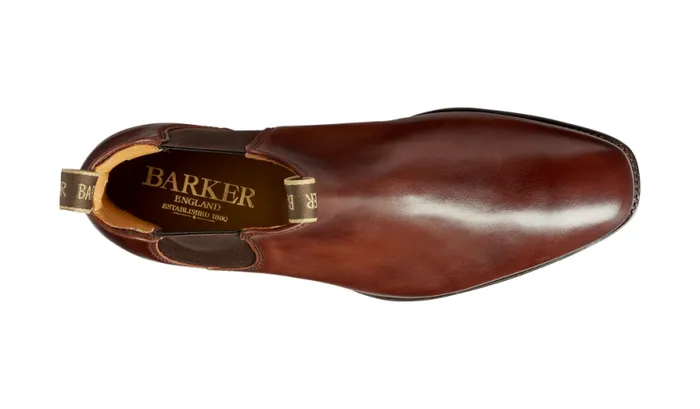 Mansfield 8211 Walnut Calf Mens Barker Shoes Boots