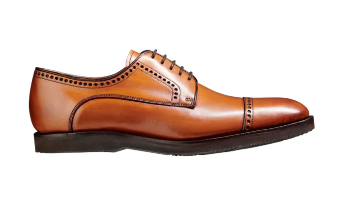 Marcus 8211 Antique Rosewood Mens Barker Shoes Brogues