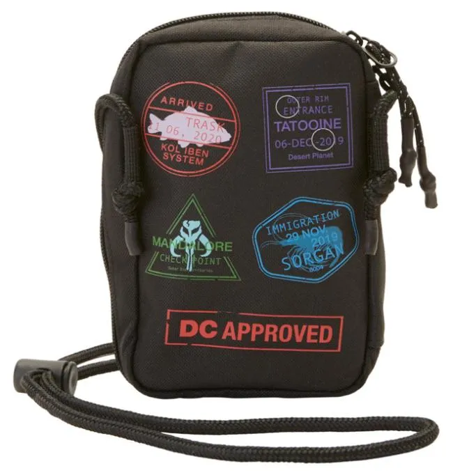Men Bags and Backpacks DC Men039s Star Warstrade DC Passport Bag Black Men Bags and Backpacks DC Men039s Star Warstrade DC Passport Bag Black