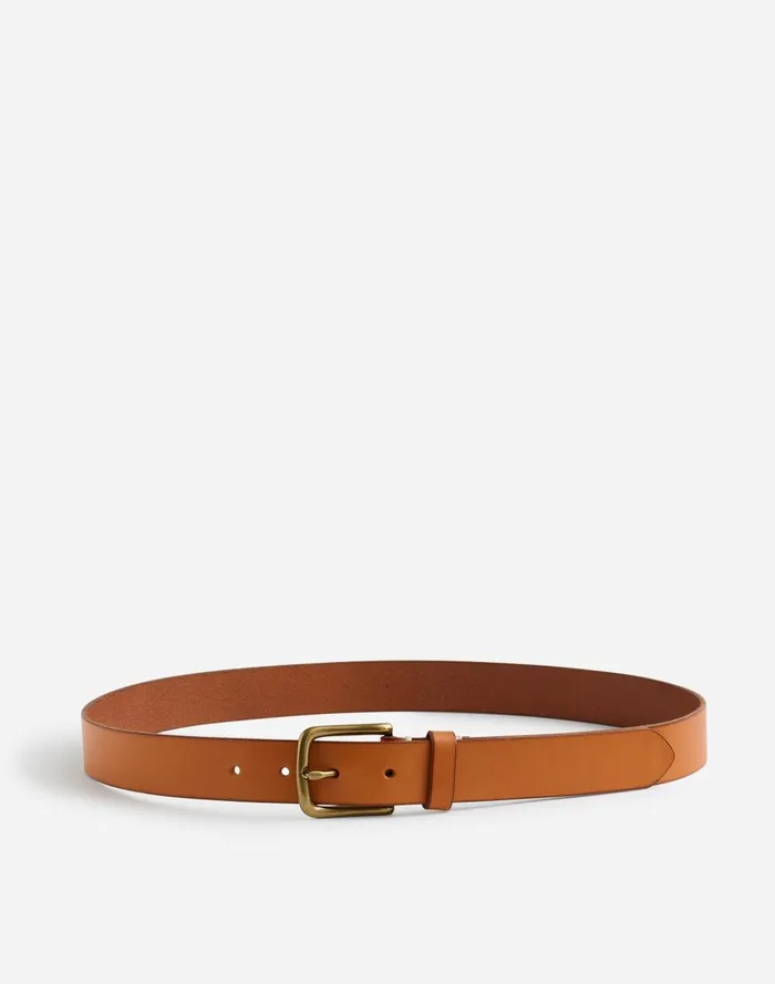 Men Belts Madewell Faux Leather Belt