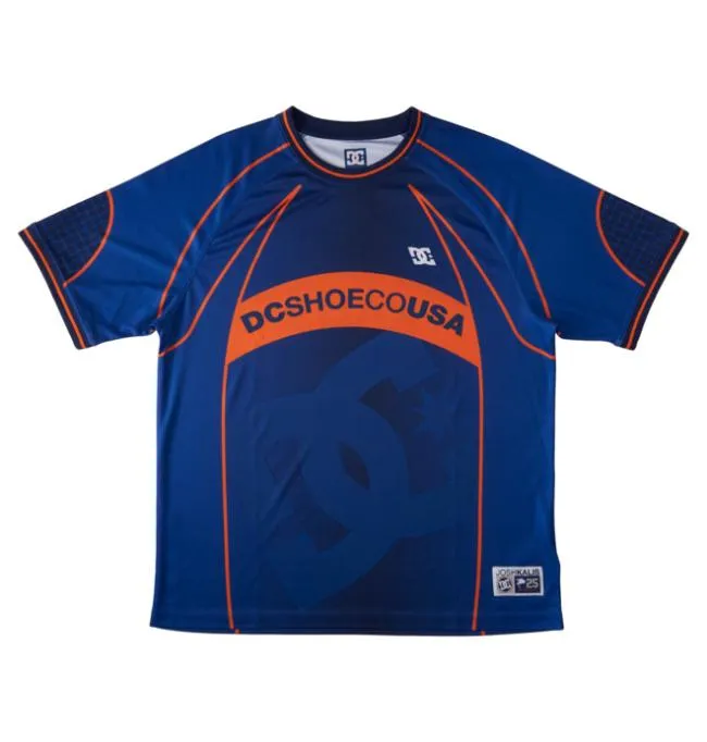 Men Clothing DC Men039s DC Supertour Soccer Jersey Nautical Blue